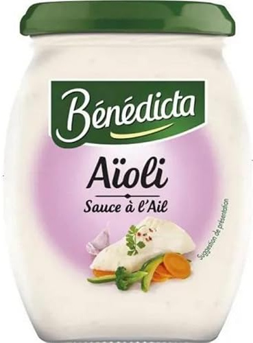 Bénédicta Aïoli Salsa all'aglio 260 g (confezione da 6)