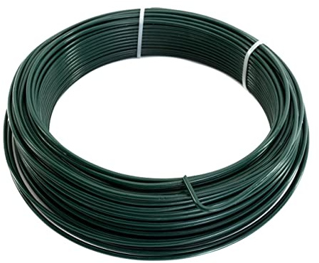 TrendLine Draht Ø 3,1 mm Wickeldraht 55 m Blumendraht Pflanzendraht Grün