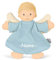 Sterntaler Schutzengel individuell Bestickt mit Name, Weiches Schnuffeltuch ab 0 Jahre, Schmusetuch für Babys, Jungen und Mädchen, Kuscheltuch waschbar