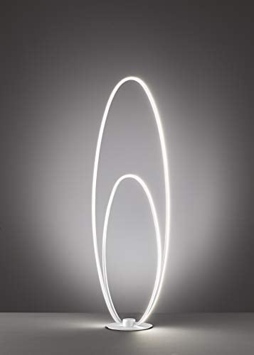 WOFI Standleuchte NIA, Weiß, h: 120 cm x b: 22 cm x l: 35 cm
