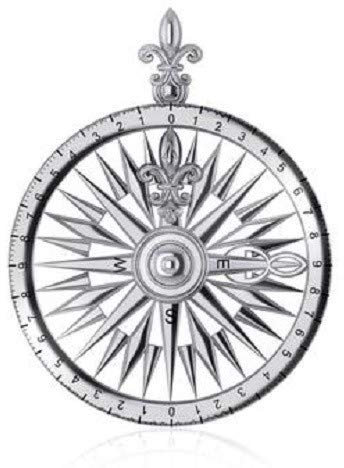 Ciondolo rosa dei venti