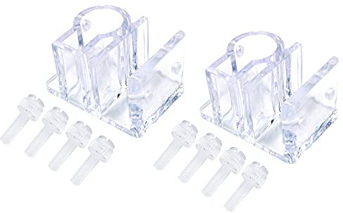 CENPEK Acryl-Aquarium-Wasserdurchflussfilter-Halterung, Schlauchbefestigungsclip, Aquarium-Wasserpfeifenhalter, Rohraufhnger