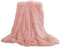 TIDWIACE Helles Pink Kuscheldecke Flauschig 200 x 230 cm, Super Warme Decke, Hochwertige WohndeckeDecke,Wolldecke Kunstfell, Sofadecke,Fleecedecke,Tagesdecke für Bett Sofa Schlafzimmer