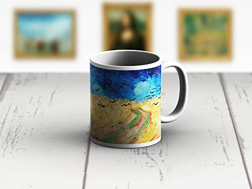 Personalisierte Tasse aus Keramik, Vincent Van Gogh Campo di Granano