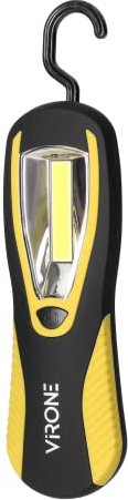 Virone WL-7 Torcia Lampada Da Lavoro LED COB 3W, 200lm, 3 x AA ((non incluso)) magnete gancio