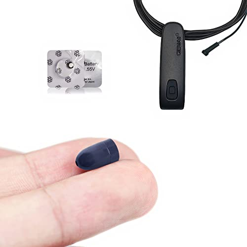 PingaOculto SpionageKopfhörer Bluetooth Prüfung Mini VIP Pro Unsichtbare Kopfhörer Handy Mikrofon Kabel - Unsichtbar Ohrhörer Kabellos (Spy Earpiece VIP Pro UltraMini Bluetooth Mikrofonkabel)