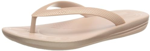 Fitflop Unisex Kid's Iqushion Flip Flop Pearlised, Oro rosa, 33 EU