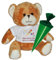 Teddy Bär mit Schultüte - 18 cm zum Befüllen - für Jungen - Schulanfang Plüsch Plüschtier Zuckertüten Deko Alles Gute zum Schulanfang Glücksbringer