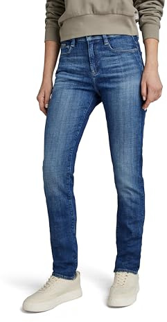G-STAR Damen Ace 2.0 Slim Straight Jeans Jeans, Blau (Faded Radiance Blue D23638-d441-g356), 31W / 32L