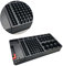 Gadpiparty Batterie Organizer Mit Tester Für AA AAA 9V Batterien Praktische Halterung Ideal Für Ordnung Und