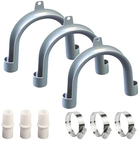 Washing machine drain hose extension kit U-shaped hose bracket extension accessory