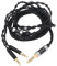 Plyisty Kopfhörer-Verlängerungskabel, 4,4 Mm Versilbertes Stereo-Audiokabel, für AH D600 AH D7200 AH D7100 AH D9200 AH D5200, für Meze 99 Classics, für Focal Elear, 3,9 Fuß