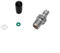 Oniissy Kit de tétons remplis de 8 mm, connecteur mâle en acier inoxydable, raccord à remplissage rapide, raccord 1/8 BSPP 1/8 NPT (1/8BSPP)