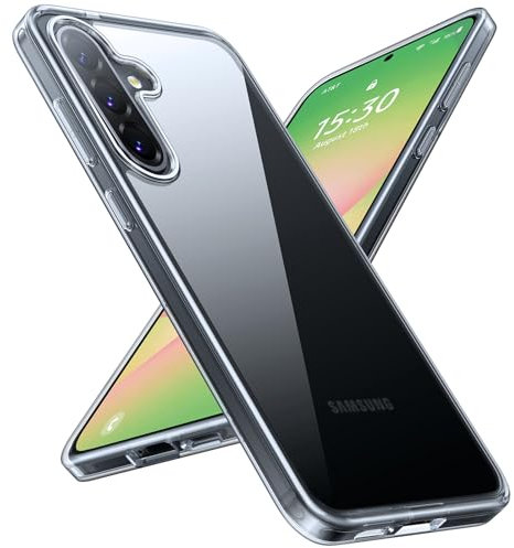 TORRAS Guardian für Samsung Galaxy A56 5G Hülle Militärschutz mit X-Shock Anti-Gelb Handyhülle Samsung A56 Case Kratzfest Stoßfest Samsung A56 5G Schutzhülle Tolle Haptik Cover Transparent