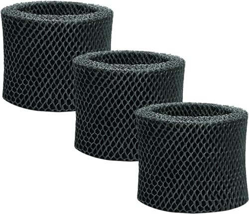 3 Stück FY2402 Ersatzfilter für Philips HU4816 Luftbefeuchter Filter | Graue Verbesserte Version, Ersatzteile FY2402/30