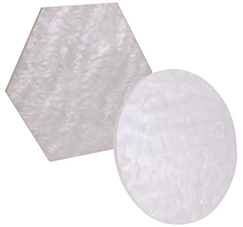 Happyyami 2stücke Nail Art Mischpalette Runde Und Resin-farbmischplatten Für Nageldesign Praktische Make-up-platte Für Nagellackfarben Und Nail Art-tools