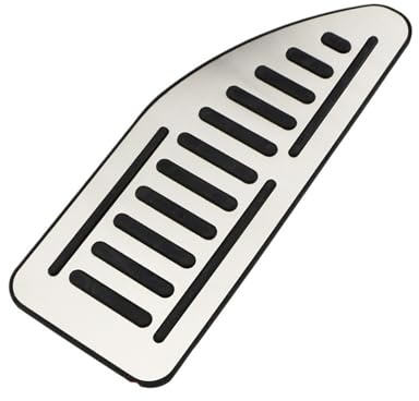 Fußstütze, Pedalplatte, Abdeckung, Autopedalauflagen, for Ford, for Focus, for Fiesta, for Mondeo, for Escape, for S-Max, for C-Max, for Jeep, for Compass, 17, 18, 19, 20, Trittbrett(Silver)