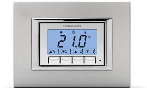 Termostato retroilluminato da incasso a batterie CH121
