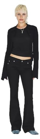 Dr. Denim Jeans Kily Low Bootcut, Skinny fit, Bootcut Leg, Low Waist