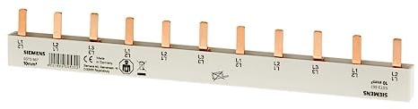 StiftSammelschiene, 10QMM Anschluss: 3PH SIEMENS 5ST3667