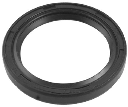 sourcing map Doppellippe Gummibeschichtet FettdichtungÖldichtung TC 40 x 52 x 7mm Schwarz