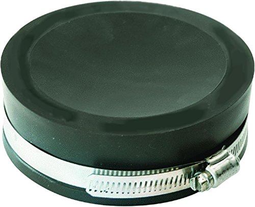 Tomodachi Flexible Endkappe aus PVC Elastomer dichten Rohre perfekt ab und sind dennoch flexibel. Gummirohrverschlüsse für die Abdichtung von Rohren im Haushalt und im Garten (63mm)