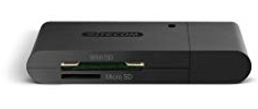 Sitecom MD-063 USB 3.0 Mini Memory Card Reader |USB 3.0 auf MicroSD, MicroSDHC, MicroSDXC + SD, SDHC, SDXC, MMC Kartenleser Hub