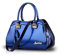 NICOLE&DORIS Mode Damen Handtaschen Umhängetasche Damenhandtaschen Henkeltaschen Schultertaschen Crossbody PU Blau