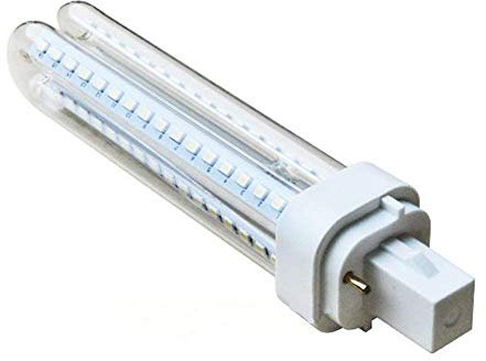 Aigostar 183653 LED PLC 2U 15W Bombilla LED Maiz G24 6400K