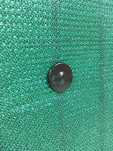 Fixation brise vue GRIPNET traités anti-UV pour panneaux grillagés (diamètre tige 5mm) X30 (Noir)