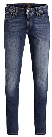 JACK & JONES Jjiliam Jjoriginal Agi 005 Noos, Jeans skinny Uomo, Blu Scuro, 34W / 34L