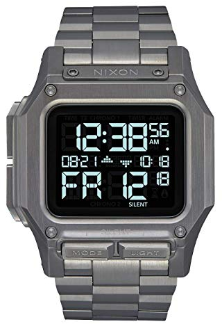 Nixon Armbanduhr Regulus Gunmetal