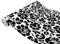 DecoMeister Vinilo Adhesivo Decorativo Patrón Flores Blancas Negras Papel Autoadhesivo Para Pared Muebles Armarios Mesas Lámina Para Forrar Decoración Para Hogar En Rollo 45 x 100 cm Por Metros