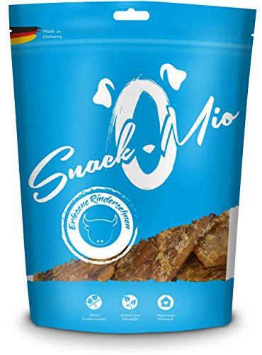 SnackOMio – Premium Hundesnack – erlesene Rindersehnen, getreidefrei, 1er Pack (1 x 1kg)