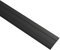 ALPENSTAHL Profilo di transizione autoadesivo per pavimento piatto da incollare per pavimenti in laminato, lunghezza 100 cm, larghezza 37 mm, profilo di fondo nero anodizzato, 1 pezzo