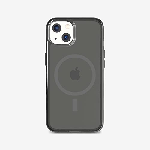 Tech21 T21-9264 Evo Tint (MagSafe) for iPhone 13 – Carbon-Tinted MagSafe Phone Case with 12ft Multi-Drop Protection, Grey