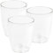 3x Macetero orquídea de plastico Coubi Orchid en color blanco transparente 13,2 (largo) x 13,2 (ancho) x 16 (altura) cm