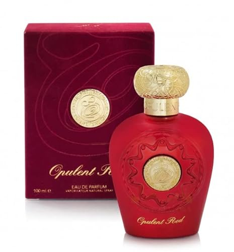 Parfum OPULENT RED 100 ml Arabian Eau de Parfum für Damen, eine schöne rote Flasche, eine perfekte Überraschung für Ihre Lieben