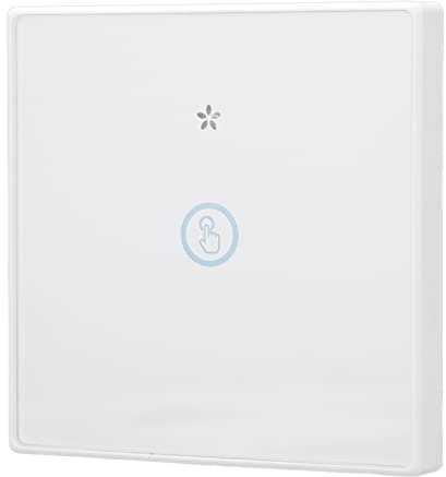 Interruttore della luce wireless, Interruttori Smart Touch antideformazione Controllo vocale intelligente 433 MHz Impermeabile sicuro con ricevitore per l'app Tuya