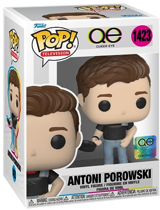 Funko POP! TV: Queer Eye - Antoni Porowski - Vinyl-Sammelfigur - Geschenkidee - Offizielle Handelswaren - Spielzeug Für Kinder Und Erwachsene - TV Fans - Modellfigur Für Sammler Und Display