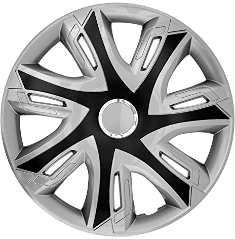 NRM Radzierblende Supernova schwarz/Silber 14 Zoll 4er Set