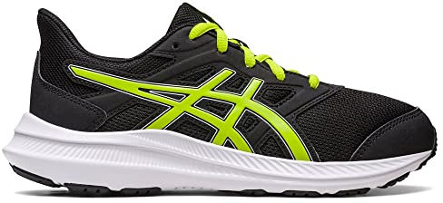 ASICS 1014A300-003 JOLT 4 GS Kids, Black/Lime Zest EU 36