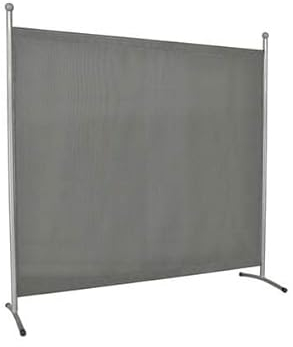 Angerer Freizeitmöbel GmbH Stellwand Primetex - Raumteiler & Raumtrenner Sichtschutz - einfache Montage ohne Bohren - Outdoor Paravent für Windschutz & Schatten auf Balkon (178 x 178 cm, Beige)