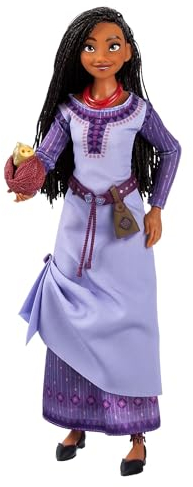 Disney Store Bambola Asha Musicale, Wish: Asha e la Buona Stella, Viola