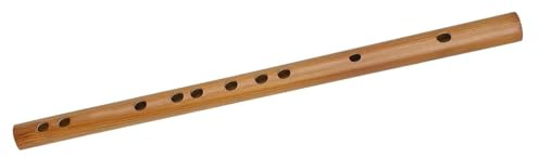 Flûte de bambou indienne, enregistreur à différentes échelles, Instrument à vent fait à la main Performance Professionnelle Flûte De Bambou (Color : F)