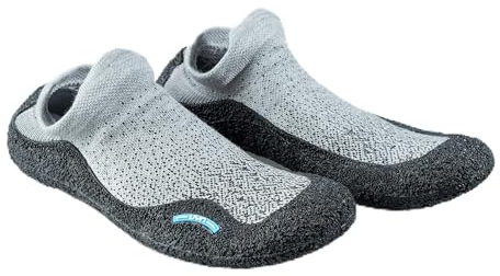 UYN Herren Shockie Shoes Barfuss Turquoise Schuhe, G461 Pearl Grey Black, 40 EU