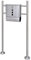 Camerina Mailbox on Stand Stainless Steel,Mailbox on Stand Stainless Steel,Mailbox Outdoor(SPU:271743)