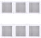 GORGECRAFT 6 Blatt Wandreparaturflicken Quadratisch Aluminium Trockenbau-Reparatur Große Lochflickenabdeckung Mit Selbstklebendem Metallgitter Schnelle Reparatur Für Löcher In Deckenputzwänden 20x20cm