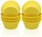 200 Stück Mini Muffins Papierförmchen,Gelb Muffinförmchen Papier,Cupcake Förmchen,Gelb Muffinförmchen Papier Klein für Backen, Dessert Ostern Valentinstag Geburtstag Hochzeit Dekoration