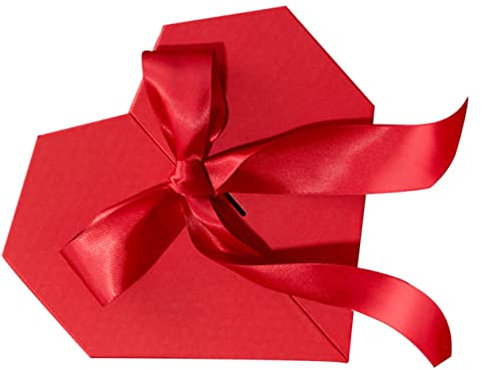 HAPINARY Große Geschenkbox in Herzform Für Hochzeitspapier-aufbewahrungsbox Wiederverwendbar Für Viele Kleine Gegenstände